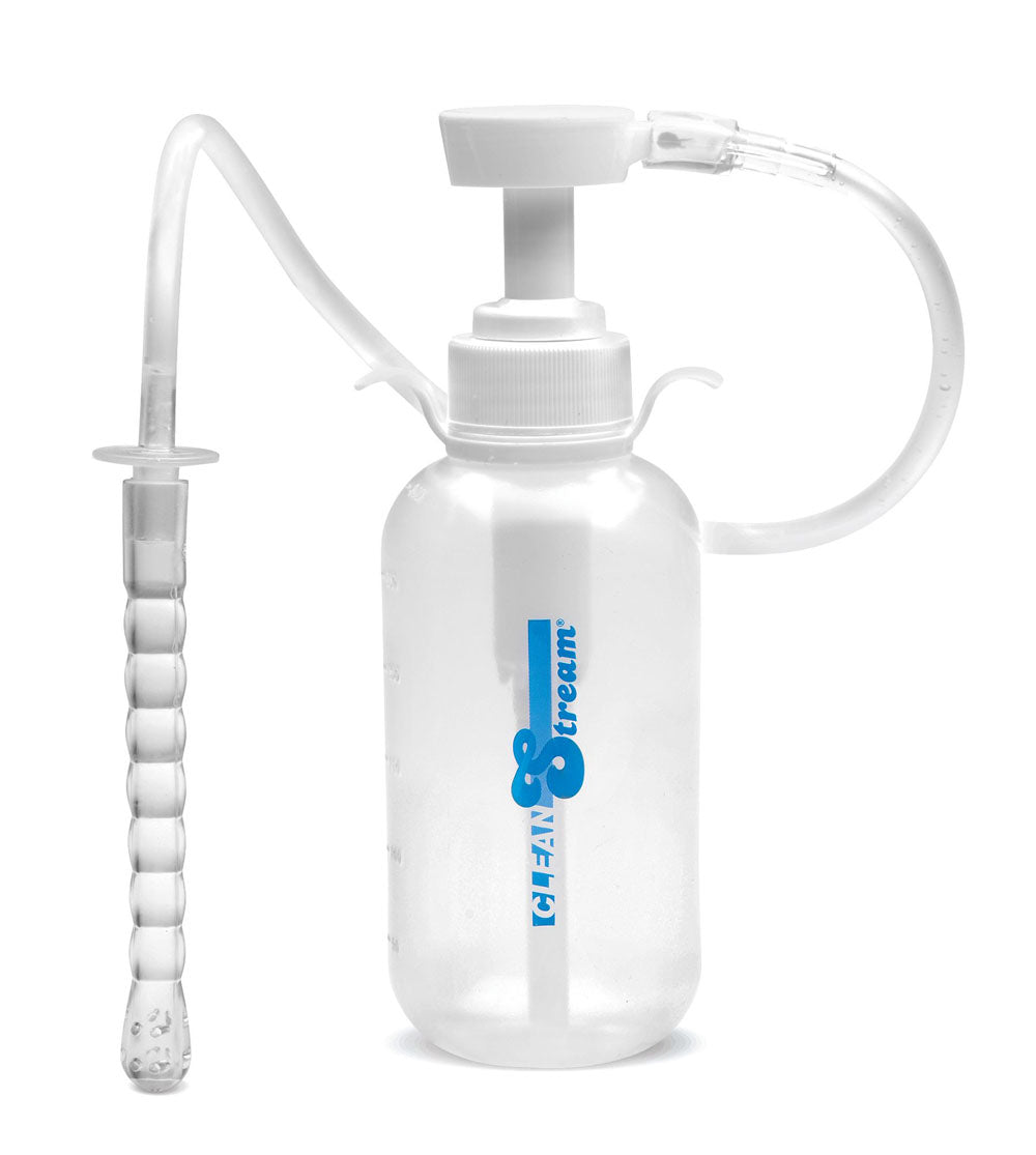 "Pump Action Enema Bottle With Nozzle CS-AF535"