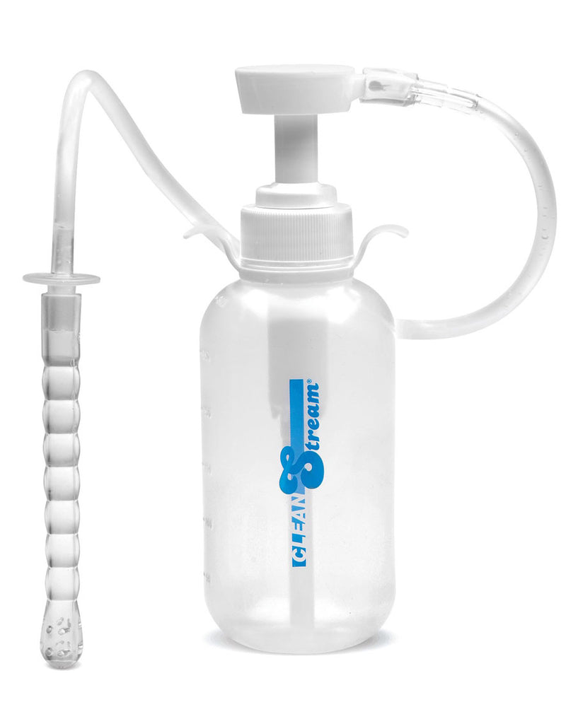 "Pump Action Enema Bottle With Nozzle CS-AF535"