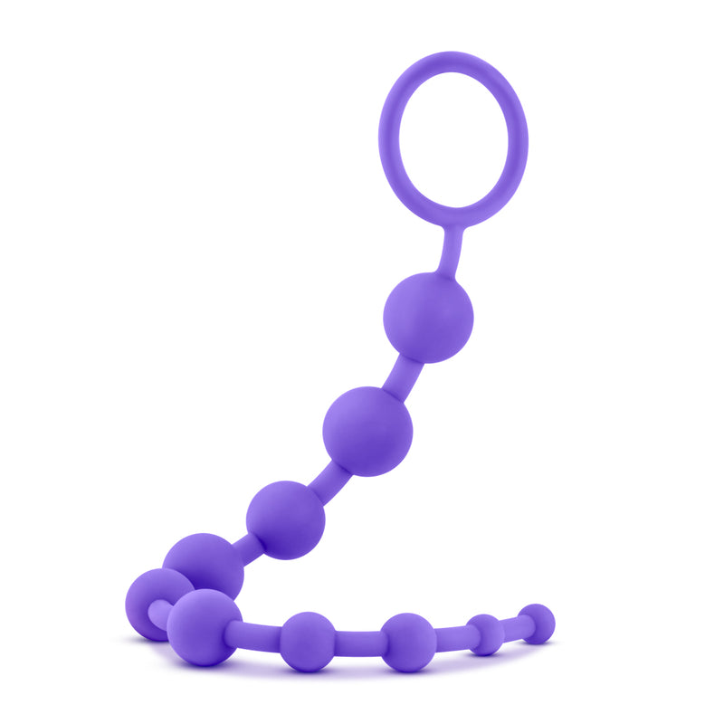 "Luxe Silicone 10 Beads - Purple BL-11001"