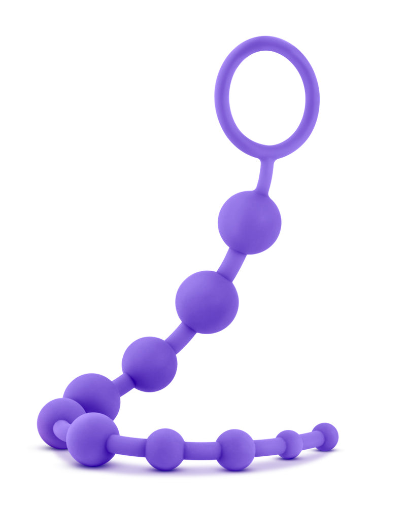 "Luxe Silicone 10 Beads - Purple BL-11001"