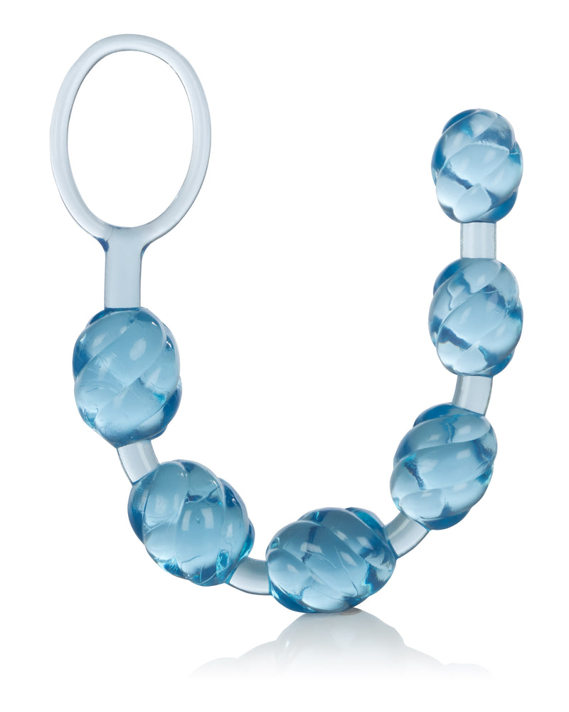 Swirl Pleasure Beads - Blue