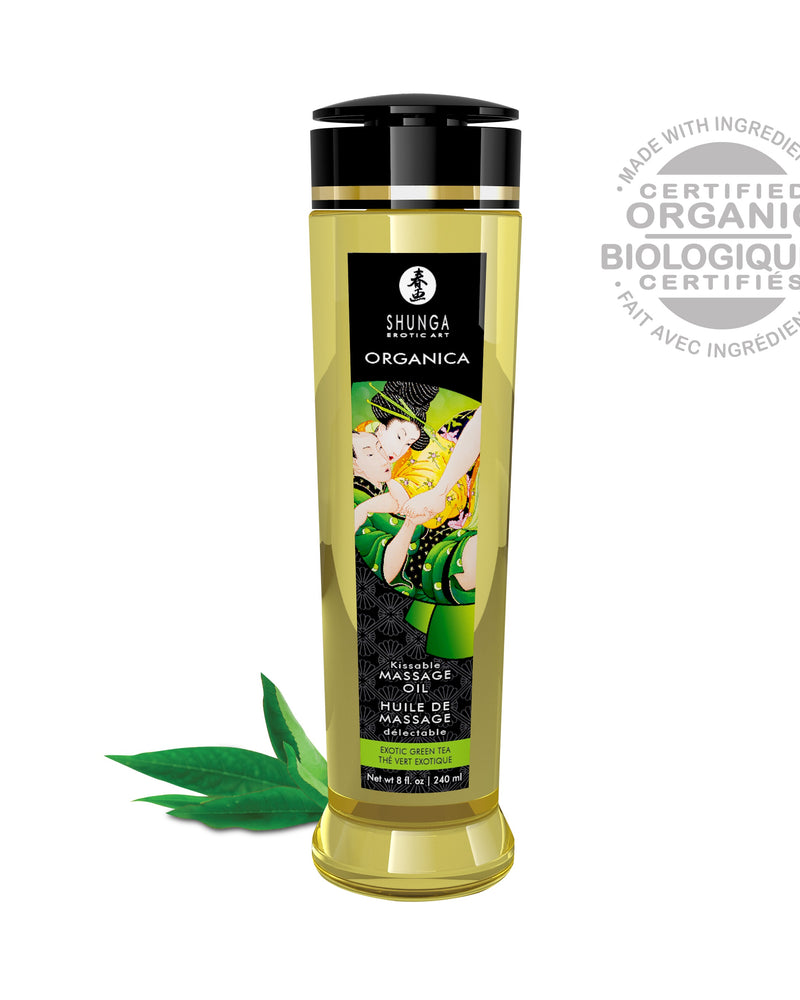 "Organica Massage Oils - Green Tea - 8 Fl. Oz. SHU1311"