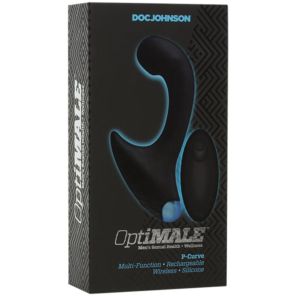 "Optimale Vibrating P-Massager With Wireless Remote DJ0691-12-BX"