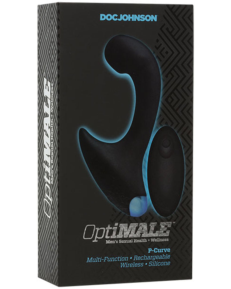 "Optimale Vibrating P-Massager With Wireless Remote DJ0691-12-BX"