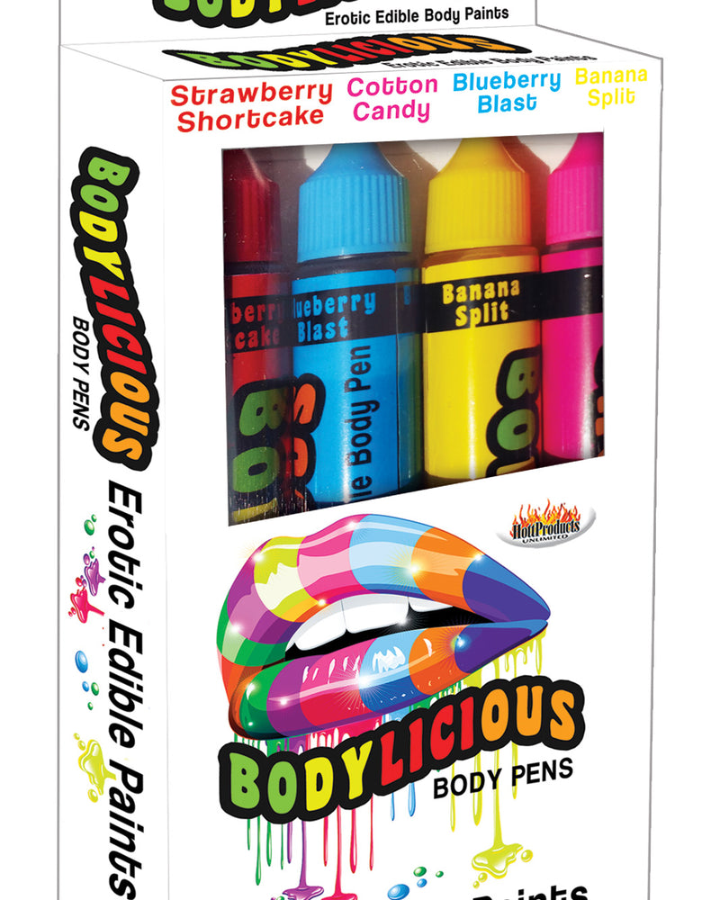 Bodylicious Edible Body Pens - 4pk. - Assorted Flavors