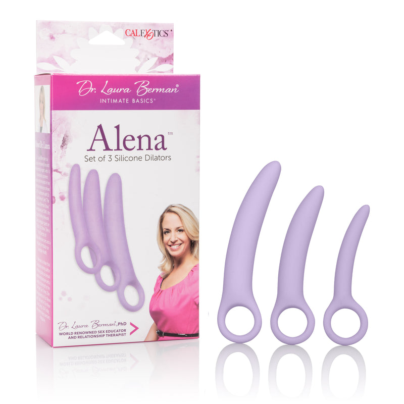 "Dr. Laura Berman Alena Set of 3 Silicone Dilators SE9710053"