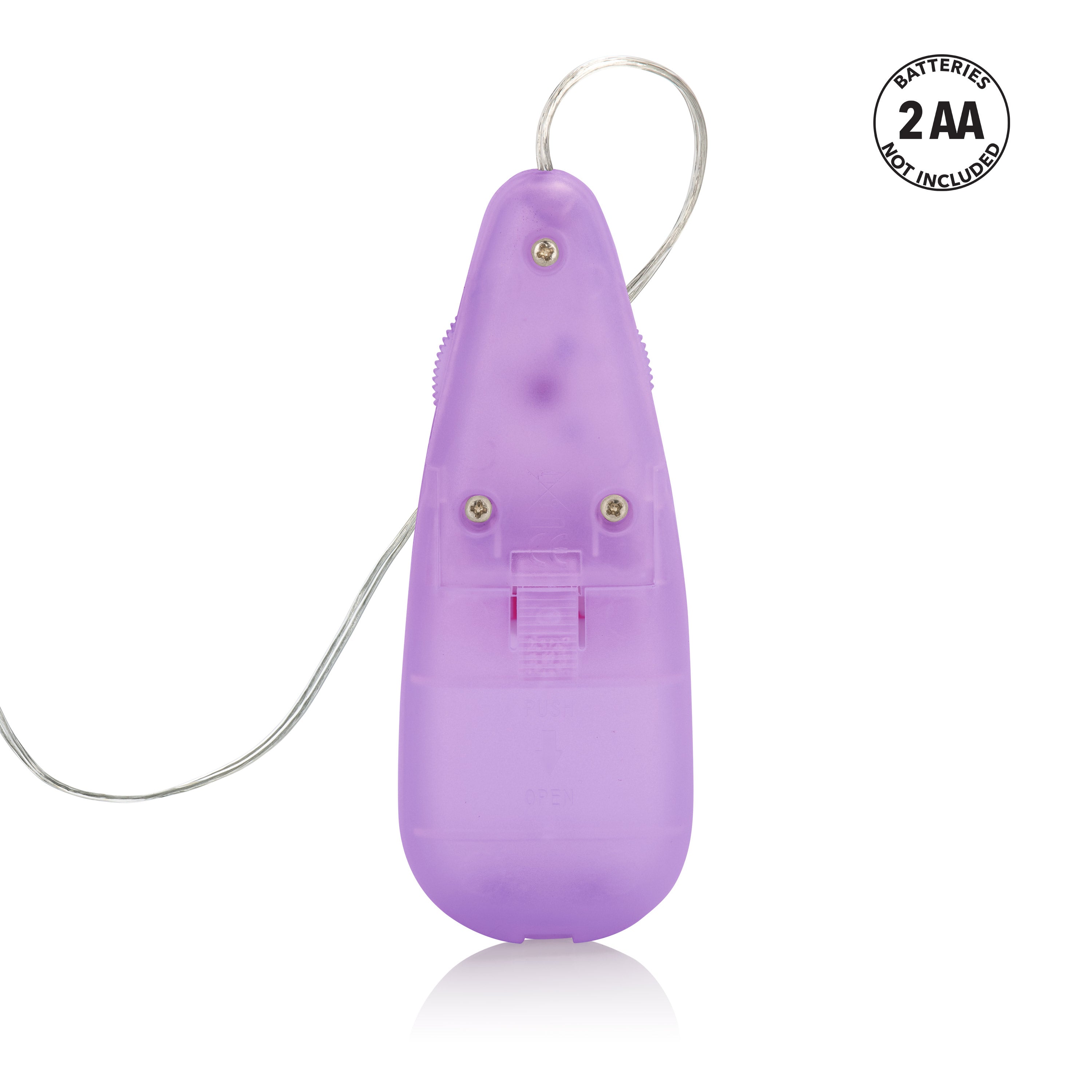 Silicone Slims Vibrating Smooth Bullet - Purple