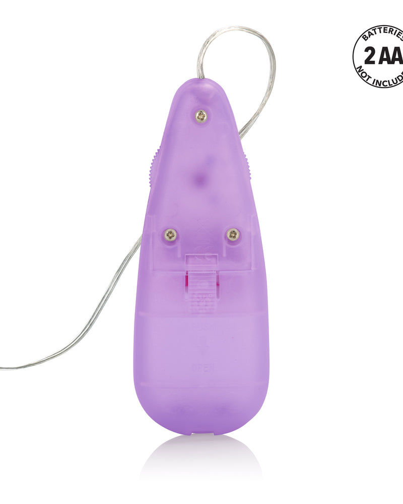 Silicone Slims Vibrating Smooth Bullet - Purple