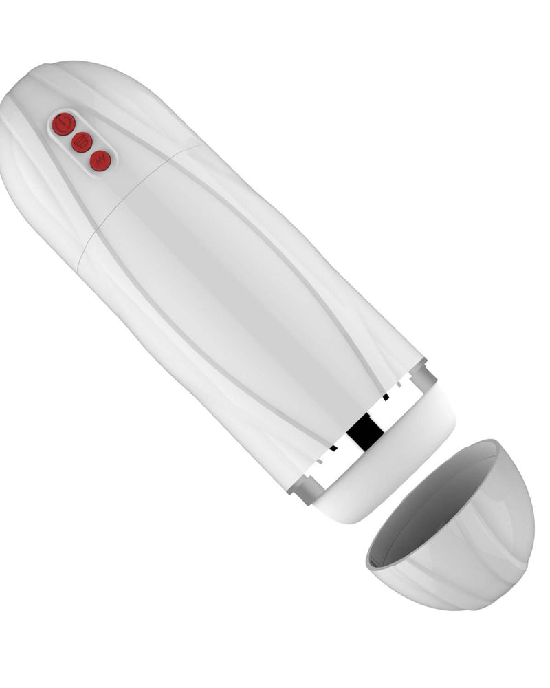 Vibrating Cocksucker - White