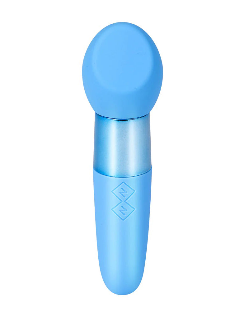 Rina Rechargeable Dual Motor Silicone 15- Function Vibrator - Blue