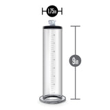 Performance - 9 Inch X 1.75 Inch Penis Pump Cylinder  Clear