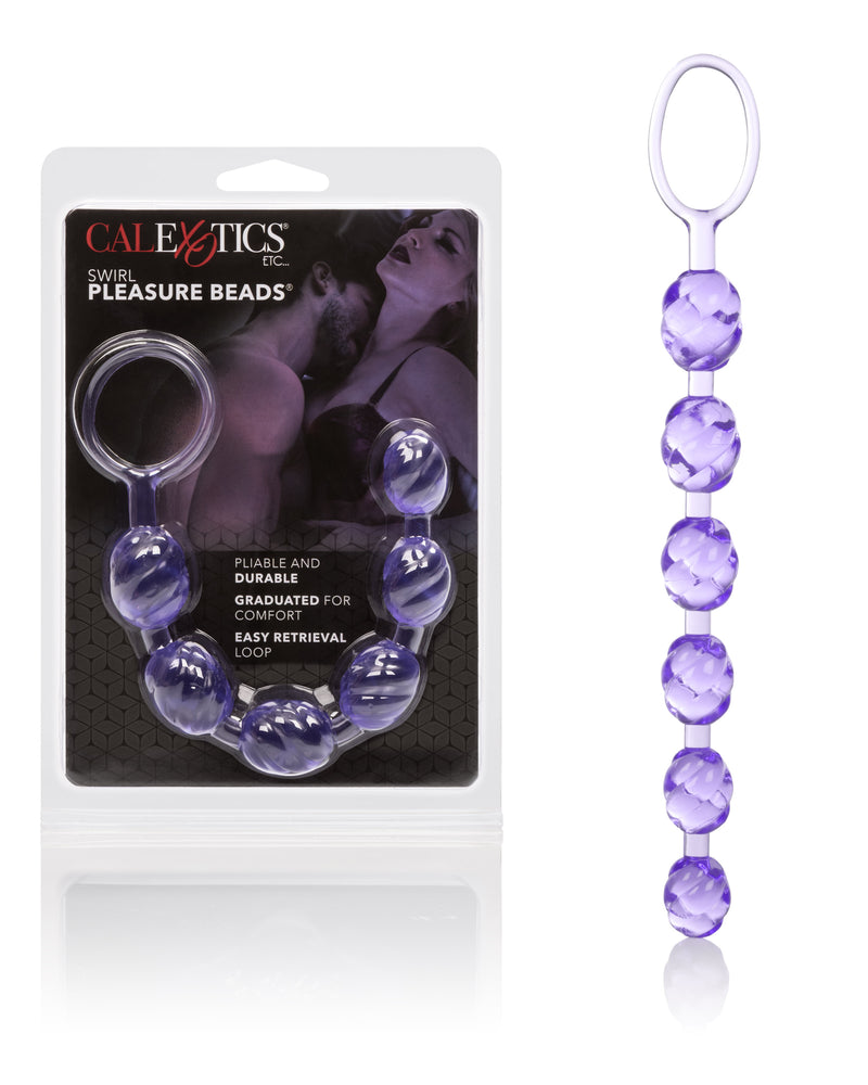 "Swirl Pleasure Beads - Purple SE1315142"