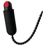 28x Dark Chain Rechargeable Remote Silicone Sound - Black