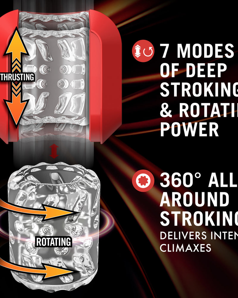 "M for Men - Slambox - Red BL-83608"