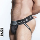 Packer Industrial Quilted Cargo Strapjock Black Puff Medium