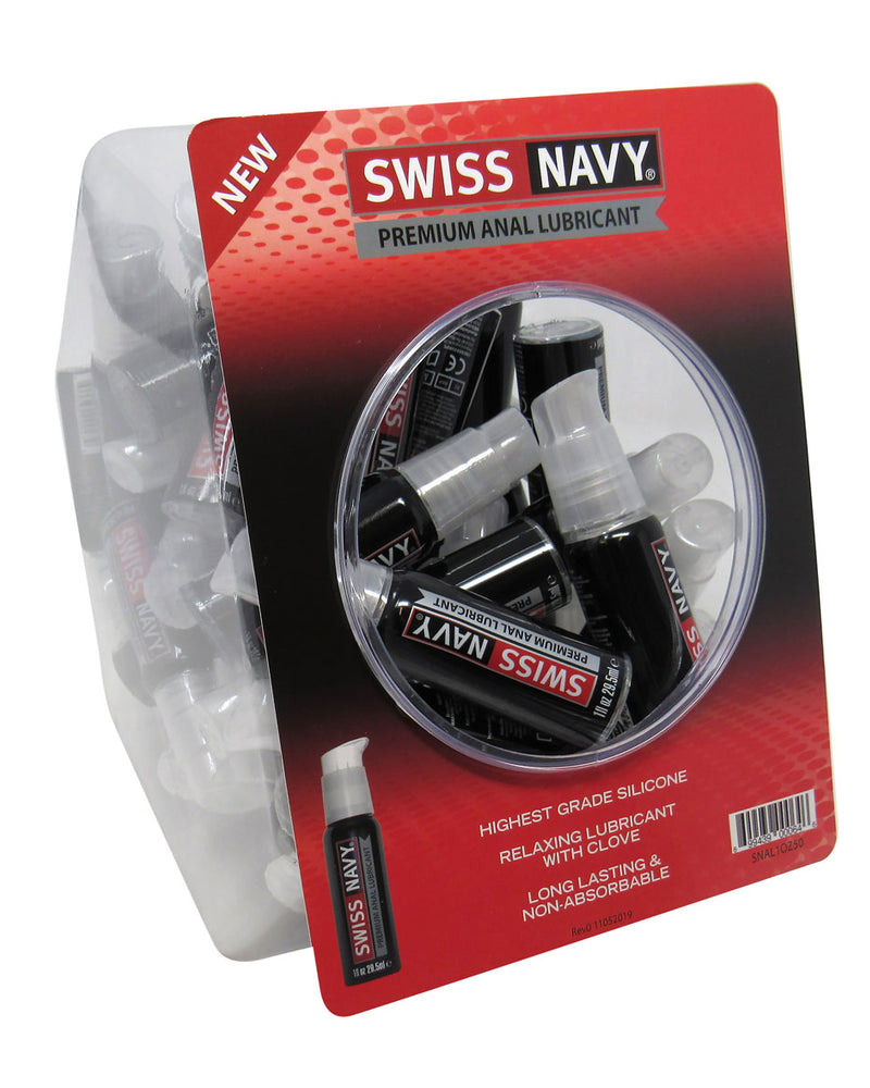 "Swiss Navy Silicone Based Anal - 50 Count Bowl - 1 Oz. Bottles MD-SN50ALFISH"