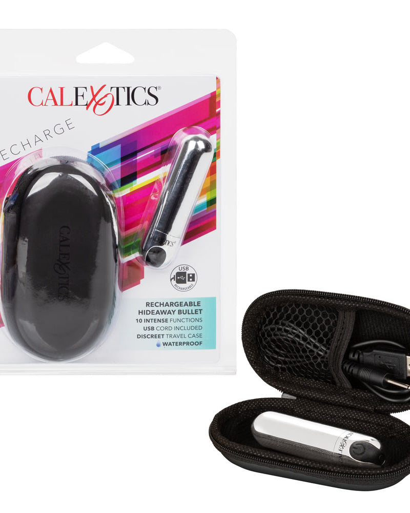 "Rechargeable Hideaway Bullet - Silver SE0062402"
