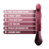 "Temptasia - Trixie - Thrusting Dildo - Wine BL-29978"