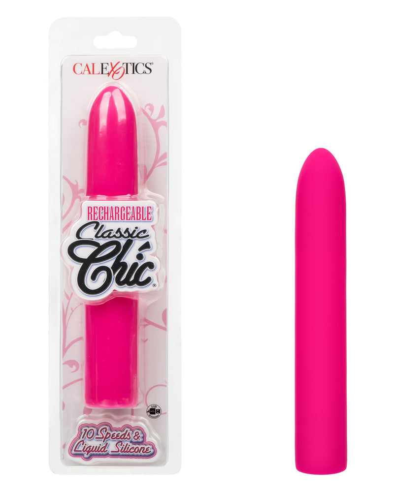 Rechargeable Classic Chic Standard Vibrator - Pink
