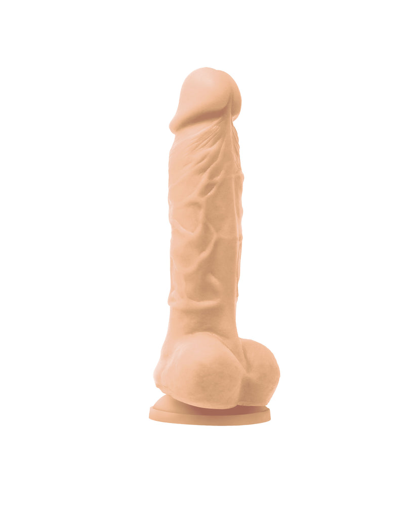Colours - Pleasures - Vibrating - 5 Inch Dildo - White