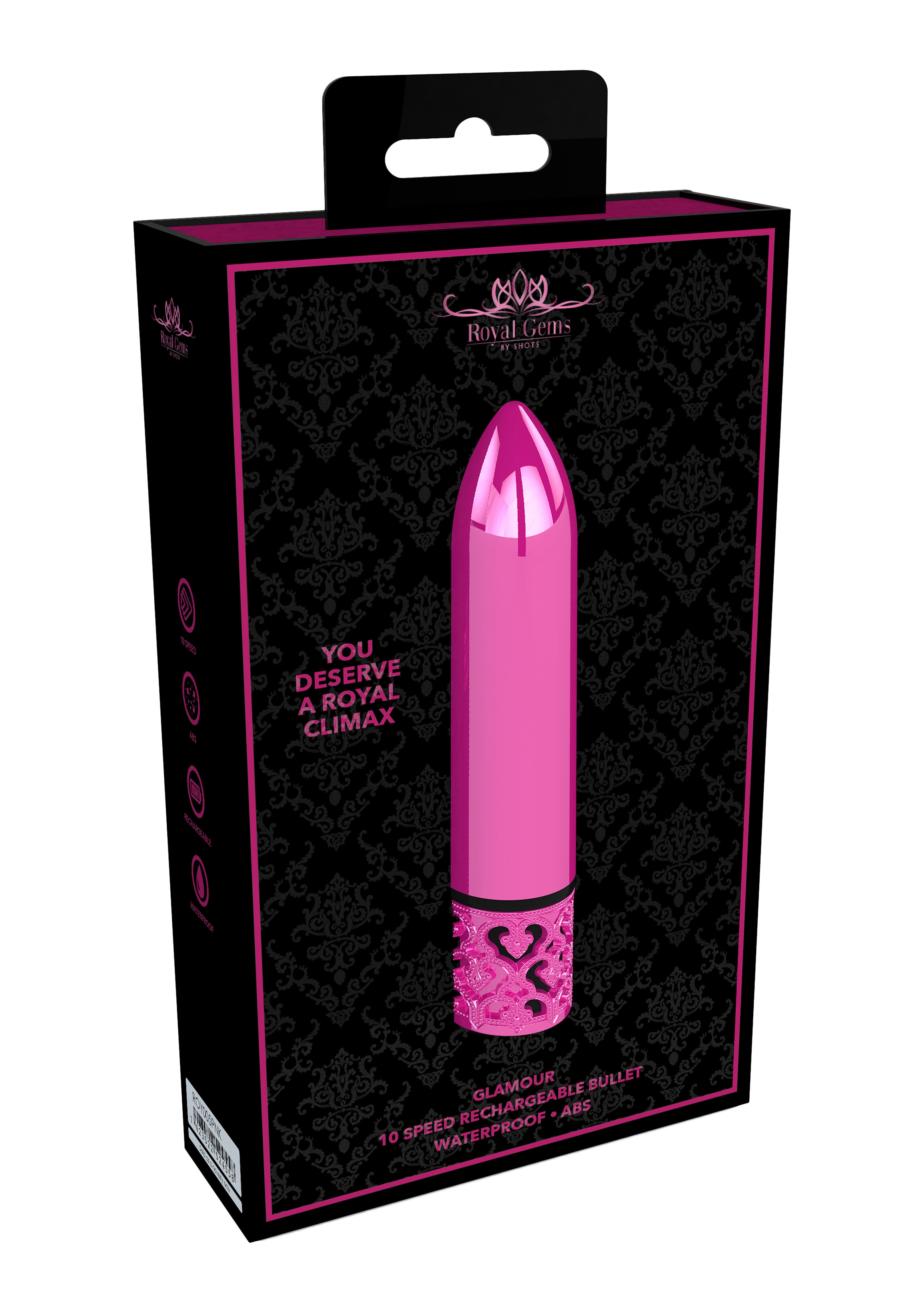 Glamour - Rechargeable Abs Bullet - Pink