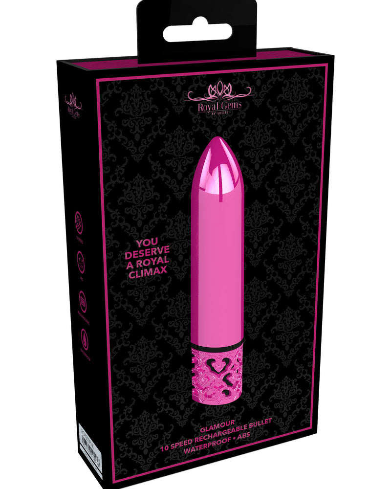 Glamour - Rechargeable Abs Bullet - Pink