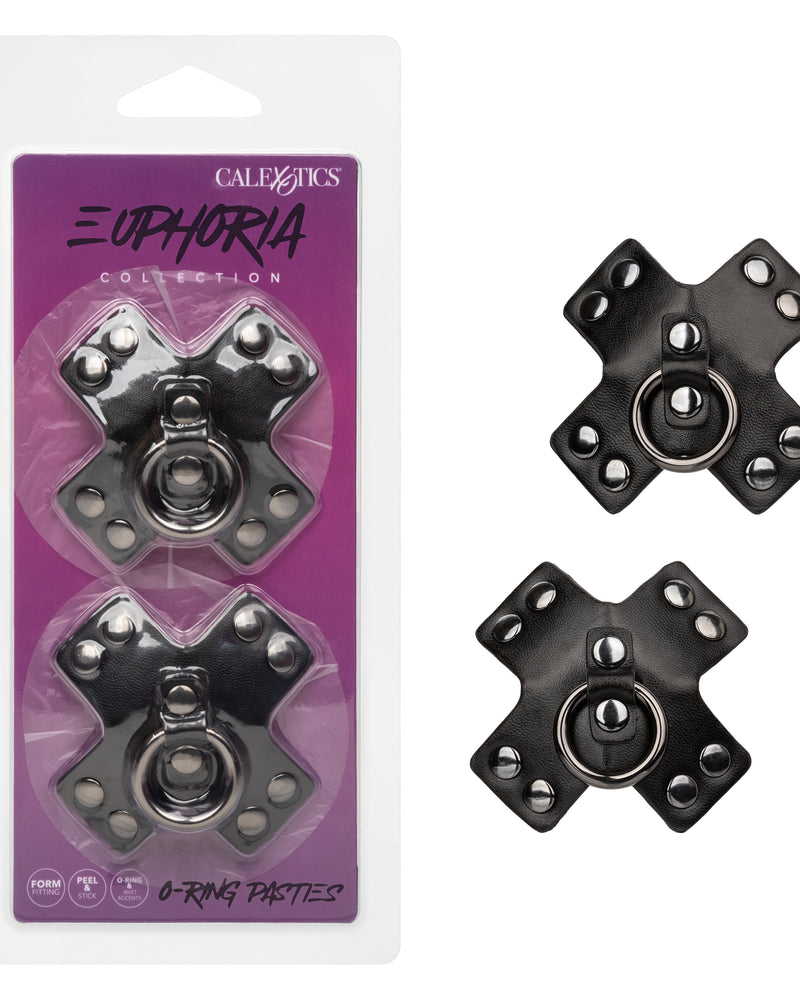 "Euphoria Collection O-Ring Pasties - Black SE3100052"