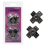 "Euphoria Collection O-Ring Pasties - Black SE3100052"