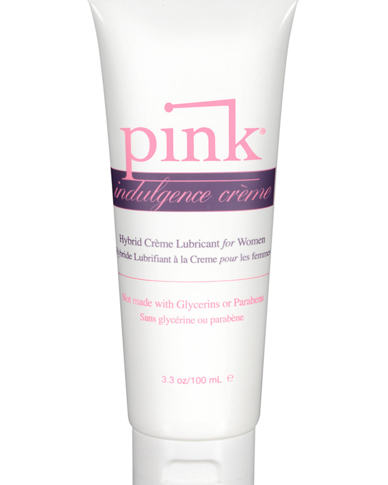 "Pink Indulgence Creme Hybrid Lubricant for Women - 3.3 Oz. / 100 ml PNK-IND-T-3.3"