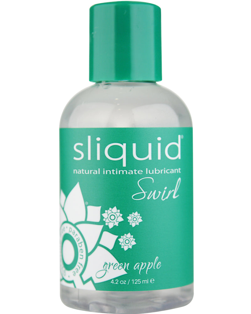 "Naturals Swirl - Green Apple - 4.2 Fl. Oz. (124 ml) SLIQ007"