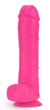 Neo - 11 Inch Dual Density Dildo - Neon Pink