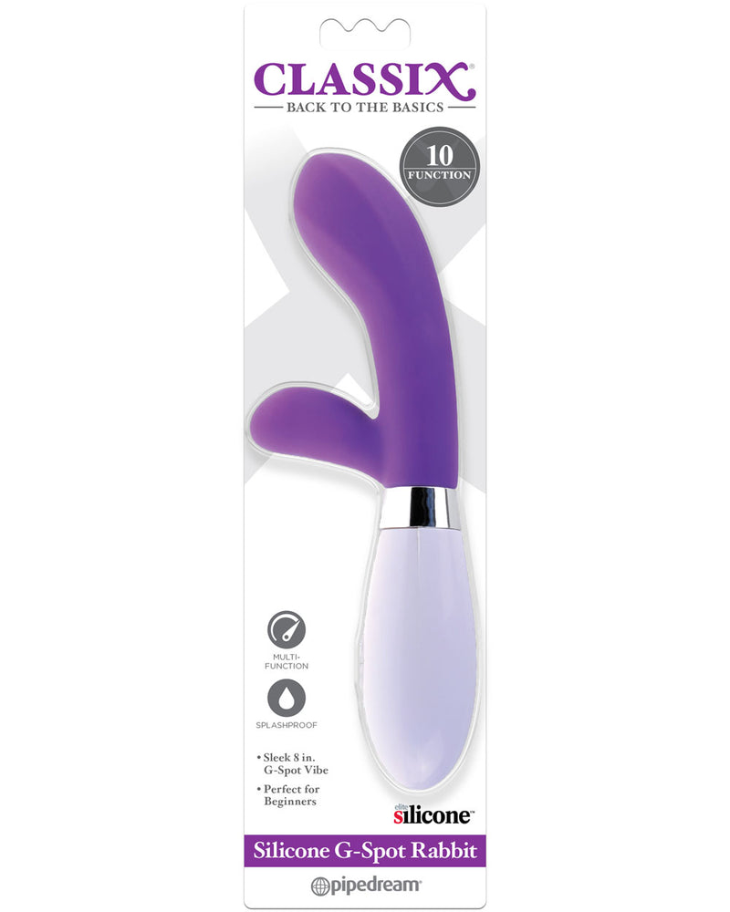 Silicone G-Spot Rabbit - Purple