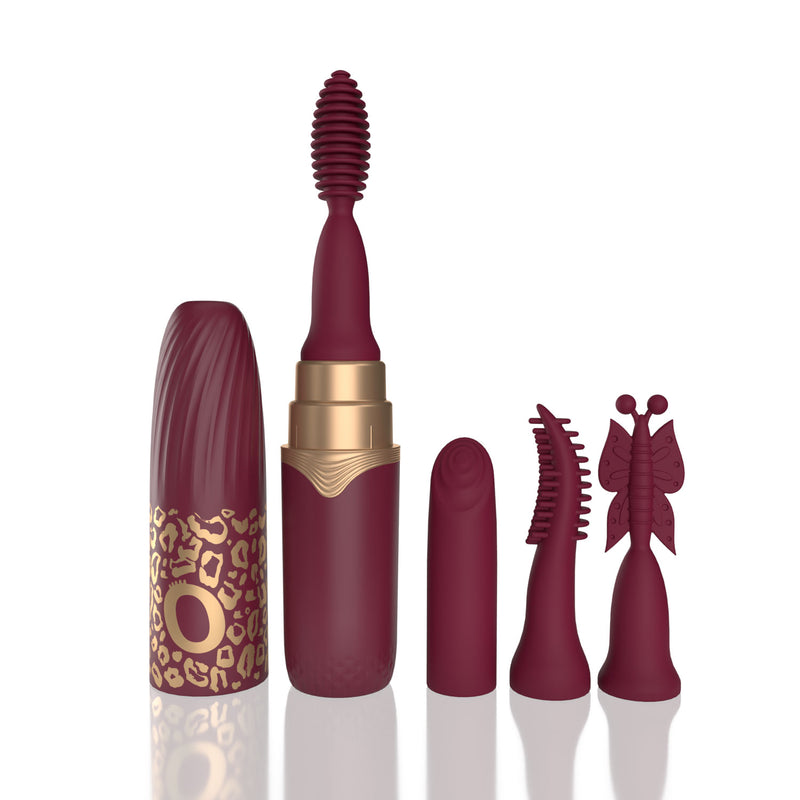 "My Secret Premium Rechargeable Vibrating Lipstick Merlot SO-ALIP-ML"