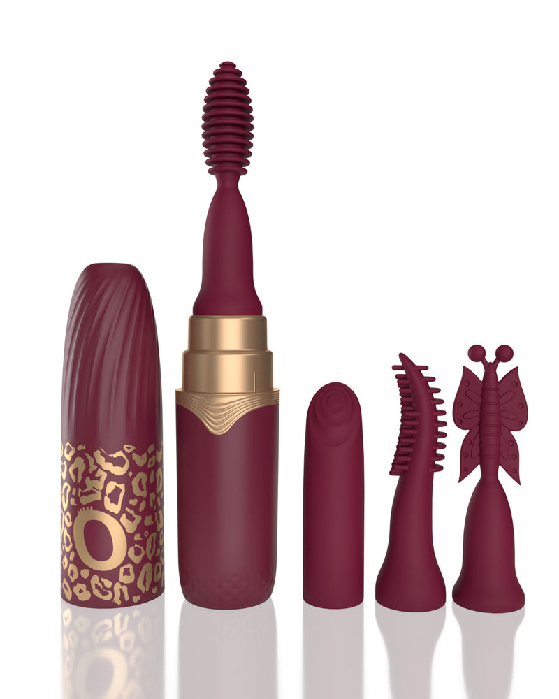 "My Secret Premium Rechargeable Vibrating Lipstick Merlot SO-ALIP-ML"