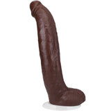 Signature Cocks - Brickzilla - 13 Inch Ultraskyn Cock With Removable Vac-U-Lock Suction Cup - Chocolate