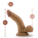 Dr. Skin - Dr. Stephen - 6.5 Inch Dildo With Balls - Tan