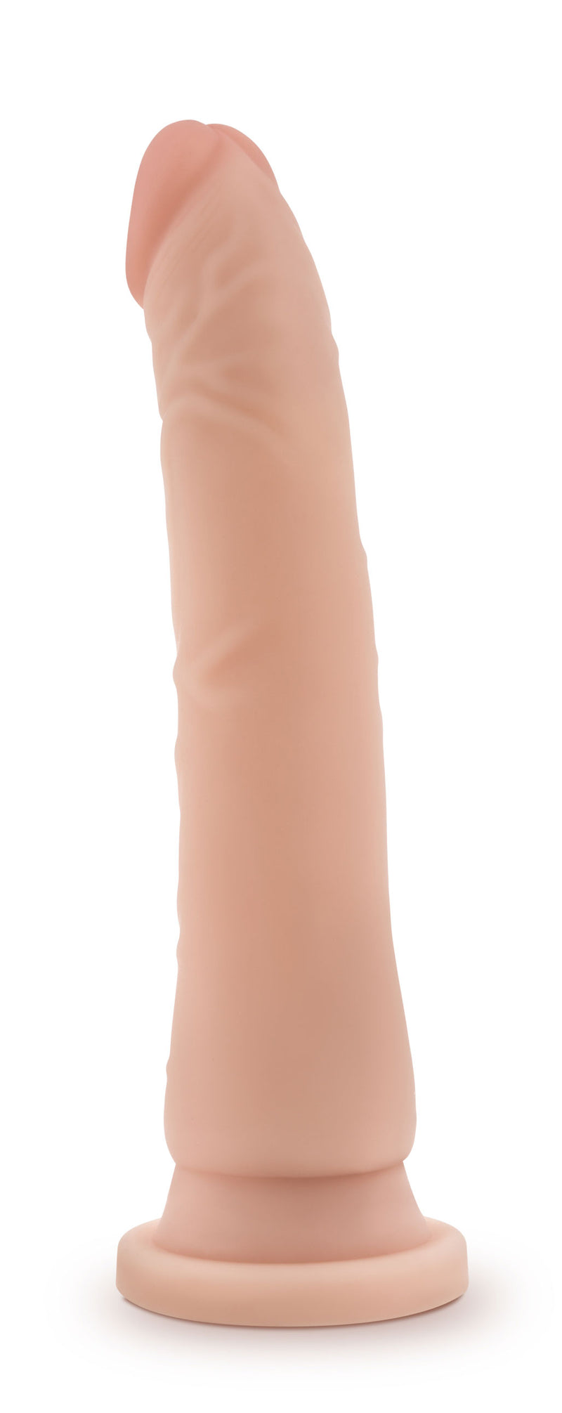 "Dr. Skin Silicone - Dr. Noah - 8 Inch Dong With Suction Cup - Vanilla BL-12263"