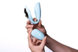 Harmonie Rechargeable Remote Silicone Bendable Vibrator - Teal