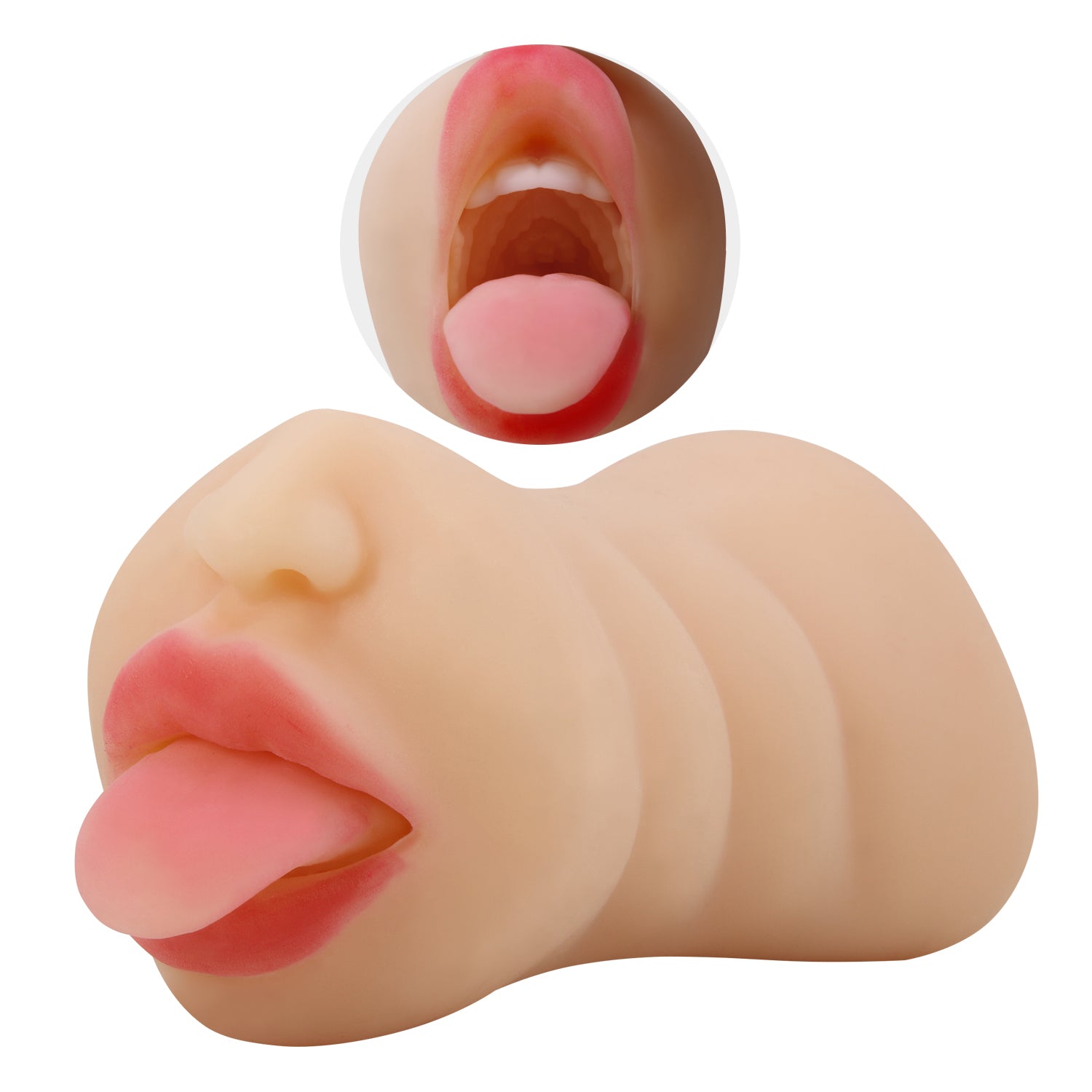 "Sarah Mouth Masturbator Sleeve - Light BM-009240N"