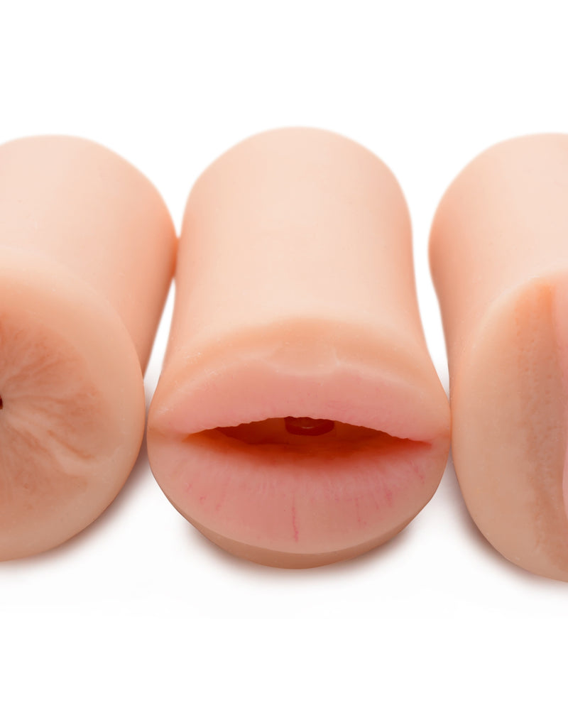 Jesse Jane Three-Way Stroker Set