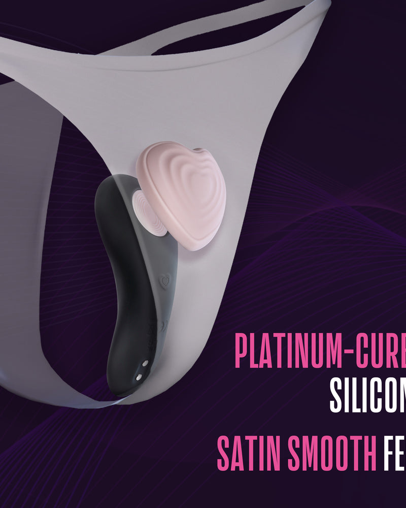 "Temptasia - Heartbeat - Panty Vibe With Remote - Pink BL-21821"