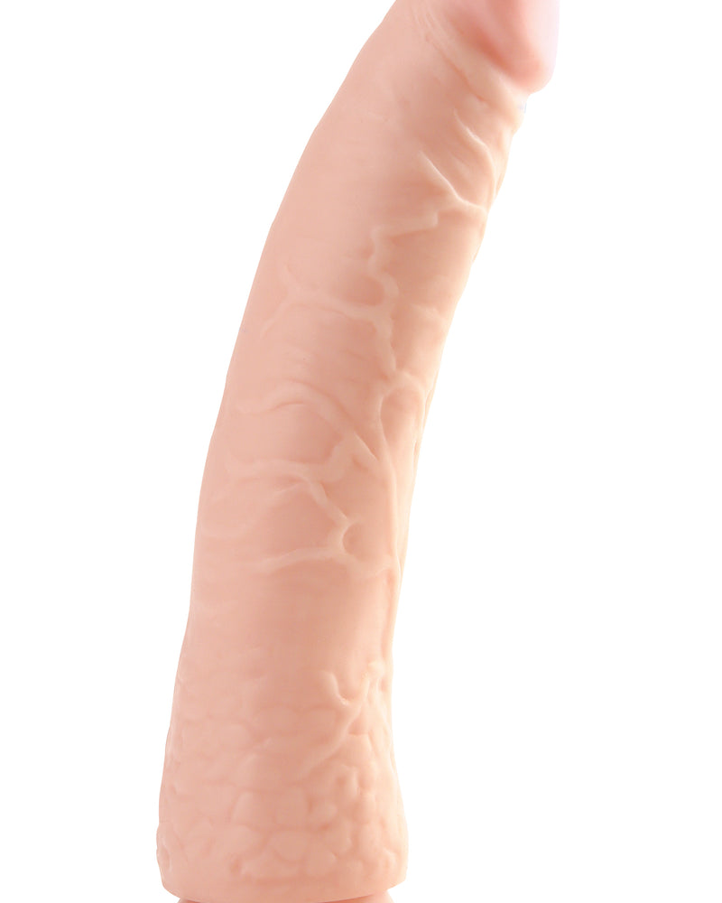 "Basix Rubber Works - Slim 7 Inch With Suction Cup - Flesh PD4223-21"