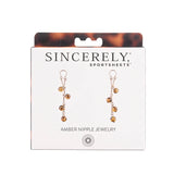 Sincerely Amber Nipple Jewelry