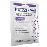 "Swiss Navy Climax Female Enhancement - 2 Count Single Pack MD-SNCFH1"