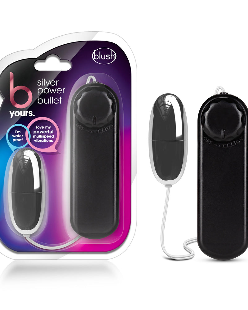 B Yours - Silver Power Bullet - Black