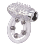 Maximus Enhancement Ring 5 Stroker Beads Rechargeable Clear