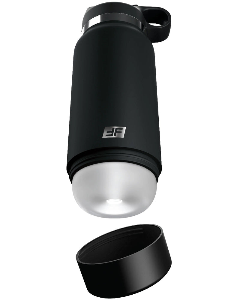 Fap Flask - Thrill Seeker - Black Bottle - Frosted