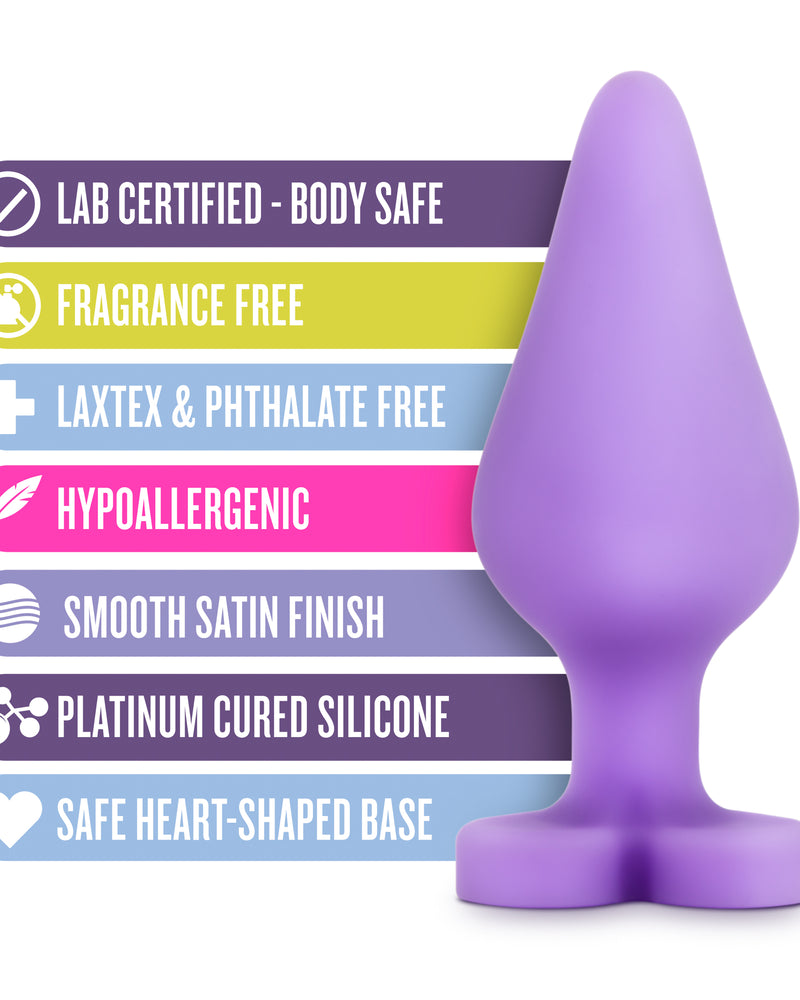 Naughtier Candy Hearts - Fuck Me - Purple