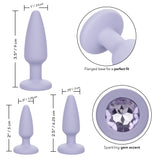 Kit de inicio First Time Crystal Booty - Morado