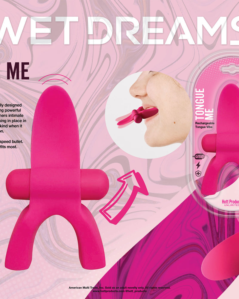 "Tongue Me - Pink HTP3521"